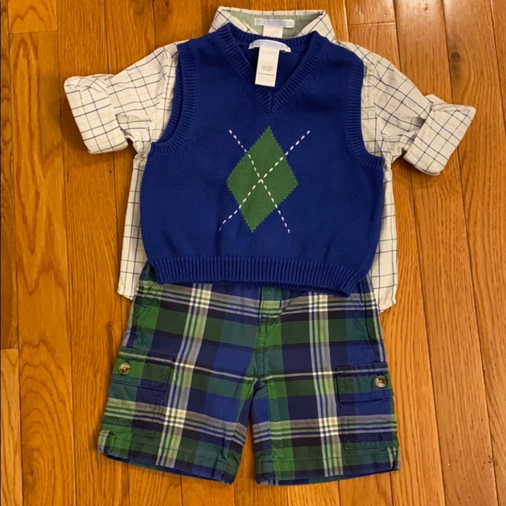 Janie and Jack 3-piece set